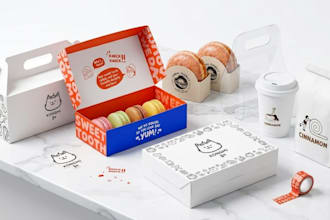 create label sticker, sealing sticker, sticker label, food packaging design
