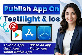 upload your ios app to appstore, testflight and apple store