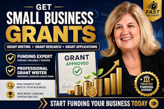 write small business grant proposal grant application funding request faster