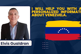 help you with any personalized information about venezuela