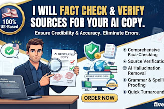 fact check and verify sources for your ai copy