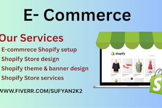 design shopify store for you
