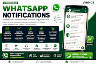 install whatsapp notification module for whmcs