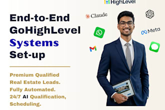 build a premium gohighlevel automation systems