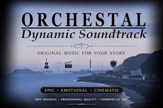 compose original orchestral music for games, films, and more