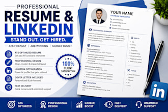 optimize your resume and linkedin profile for jobs