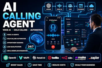 build ai voice agent ai calling agent ai cold calling agent and ai automation