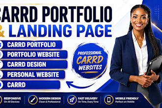 do carrd portofolio website carrd landing page redesign