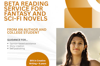 beta read your young adult fantasy or sci fi novel
