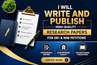 write and publish research article, best paper award, eb1a, eb1b, eb1c, eb1 niw