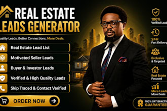 real estate lead generation real estate leads motivated seller bulk skip tracing