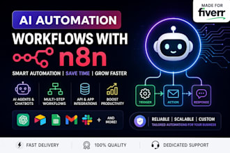 build n8n ai automation workflows and ai chatbots