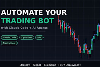 automate trading bot with claude code, openclaw, tradingview, and n8n