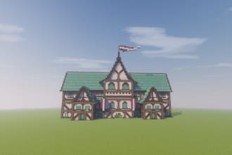 build a minecraft schematic