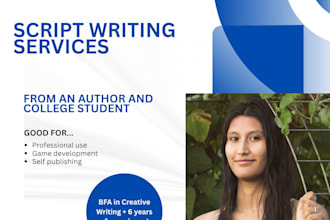 provide you with creative scripts