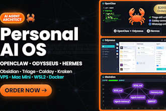 setup openclaw odysseus hermes agent kraken obsidian triage calday on vps n8n