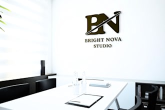 design a luxury minimalist logo for your business and brand