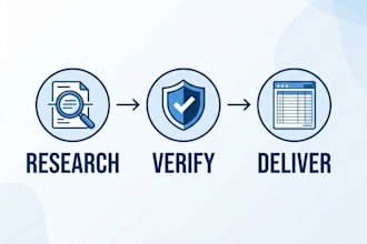 research and build a targeted contact list for your outreach