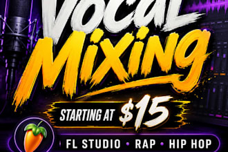 mix your rap vocals to cut through the beat