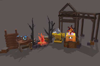 create custom hytale 3d models in blockbench