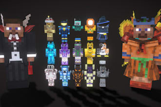 create custom hytale 3d models in blockbench