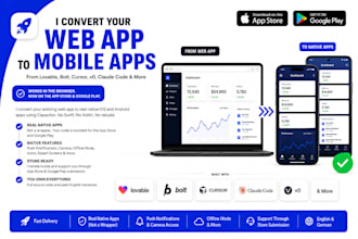 convert your ai built web app to ios and android with capacitor