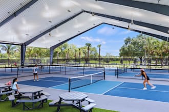 design 3d pickleball court, sports facility, recreation space