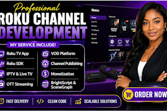 develop roku channel, roku TV app, roku sdk, ott app, fire TV app