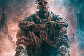 design professional mixtape cover or album cover
