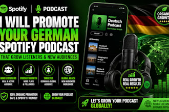 promote your german spotify podcast that grow listeners new audiences globally