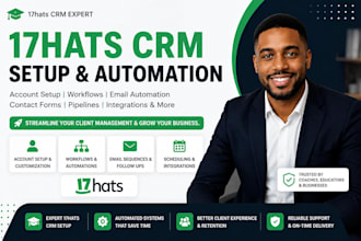 create dubsado honeybook 17hats CRM setup automation workflow system