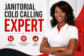 b2b cold calls janitorial appointment setter janitorial cleaning cold caller