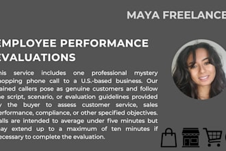employee performance evaluation report