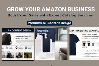 catalog management and variation listing