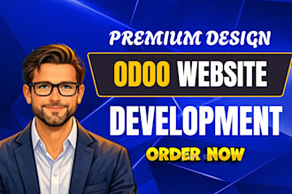 develop, customize or redesign your odoo website, develop odoo ecommerce store