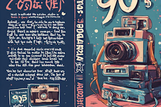 create thriller, mystery, crime or romance book cover design