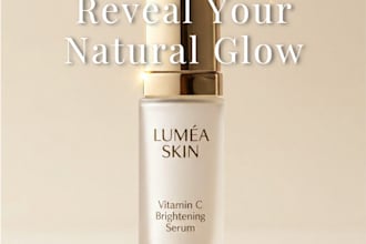 design luxury skincare ad creatives