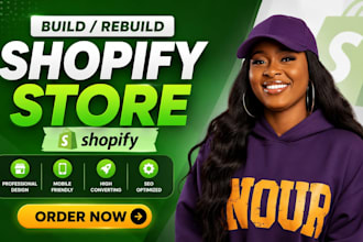 desgn shopify store, redesign shopify store, launch shopify dropshipping store