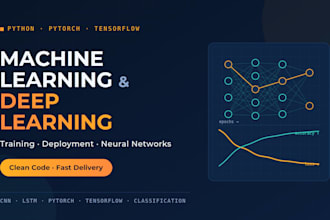 do machine learning and deep learning models in python pytorch