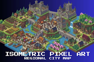 design isometric pixel art game tilemap 2d tileset rpg pixel game asset
