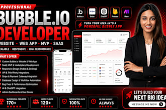 build bubble io developer bubble website web app bubble mvp bubble app developer