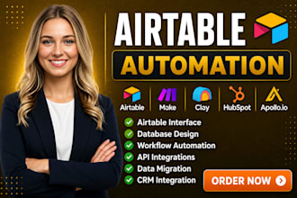 do airtable database, airtable automation, airtable crm workflow, softr portal