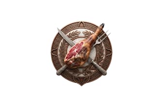 design luxury 3d emblem with pdf file