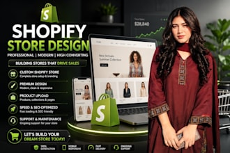 shopify ecommerce store and online shop