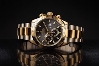 design high quality ai product photos for e commerce watches