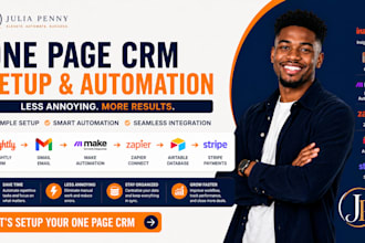 setup one page crm less annoying insightly crm gmail make zapier airtable stripe