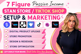 setup stan store, gumroad, payhip, kofi, whop, beacons ai with email automation