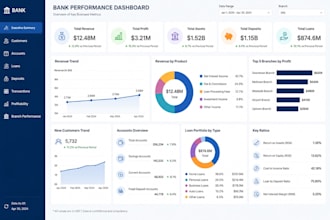create professional tableau dashboards, reports and optimize performance