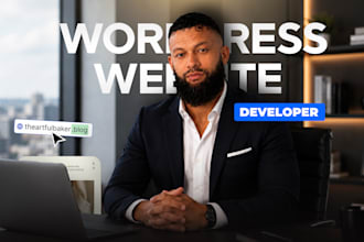 be your wordpress developer for website development