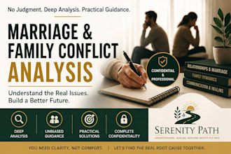 give you unbiased guidance on your marriage problem
